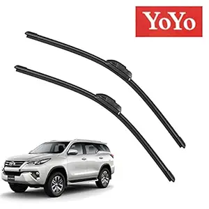 YoYo Car Wiper Blades for Toyota Fortuner Set of 2 Pcs R 21 L 18