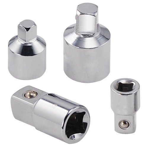 DIGIFLEX 4-teiliges Set mit Steckschlüssel und Ratschenwerkzeug mit Adaptern in den Größen 1/2″ 3/8″ 1/4″ - 4