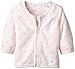United Colors of Benetton Baby-Girls Spotty Velour TRK Polka Dot Track Jacket, Pale Pink, 6 to 9 months (Manufacturer Size: 68 cms)
