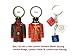Produktbild Yeoman Warder Keyring / Beefeater 2 Seitig Schlüsselbund + Kostenlose London-Souvenir-Schlüsselanhänger