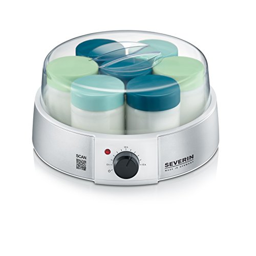 Severin JG 3525 Joghurtbereiter, silber / metallic / weiß - 5
