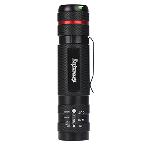 Oyedens Neue 3000lm Zoombaren Cree Xm-L T6 LED 18650 Taschenlampe Superhelle Licht Taschenlampe