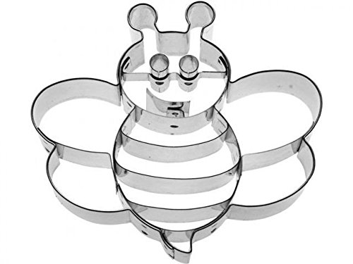 Birkmann Ausstechform Bienchen, 9 cm, Edelstahl