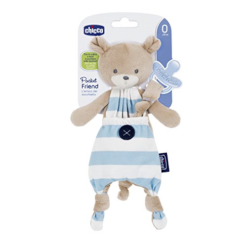 Chicco 00008012200000 Pocket Friend, Boy (Bär), blau - 3