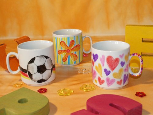 Hobby Line 16500 – Porzellanmaler 160 °C Tassen Set Mal ne Tasse - 3
