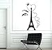 Produktbild Wand Aufkleber Paris Eiffelturm Eye Sexy Herz Romantische Vinyl Aufkleber Aufkleber