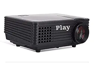 PLAY 2000 Lumen Portable Projector HD, TV, LED, 1080P with Remote for Home Entertainment