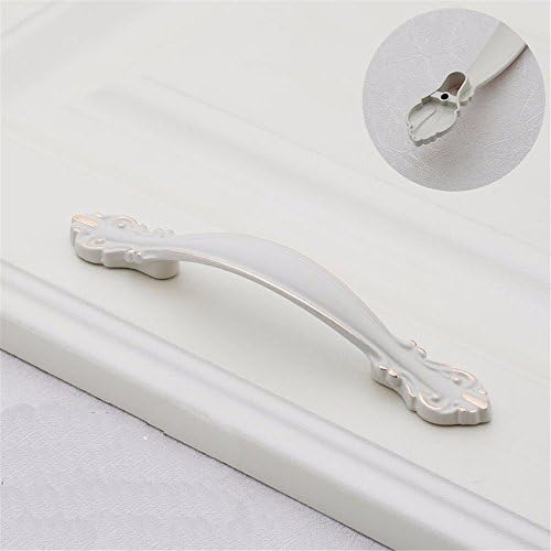 MmDLai Modern Minimalist Cabinet Door Handle Exquisitely Carved Handle Continental Ivory Closet Handle F Pulls