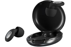 XFSRG Ohrstöpsel zum Schlafen mit 35 dB Geräuschreduzierung Silikon Wiederverwendbare Ohropax für Schlaf Arbeit und Reisen Inklusive 8 Ohrspitzen in 4 Größen und Tragetasche