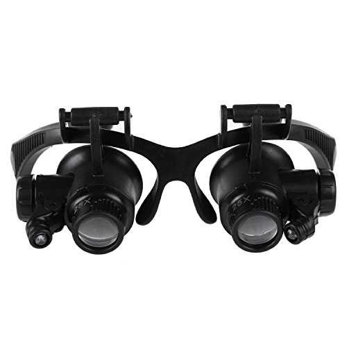 GRANDEY resina lupa lupa 10 X 15 X 20 X 25 X gafas de joyer a reparaci n de relojes Lupa con 2 LED luces nueva lupa de microscopio reviews GRANDEY resina lupa lupa 10 X 15 X 20 X 25 X gafas de joyer a reparaci n de relojes Lupa con 2 LED luces nueva lupa de microscopio