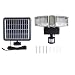 Produktbild Solar Power Licht, 178 LED DREI Kopf Outdoor Indoor Solar Bewegungsmelder Aktiviertes Licht Flutlampe Induktionslampe Wandmontage