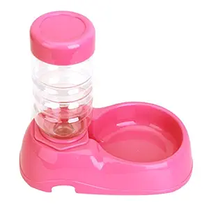 Automatic Drinking Water Dispenser with Dish Feeder for Pets (260 ml)