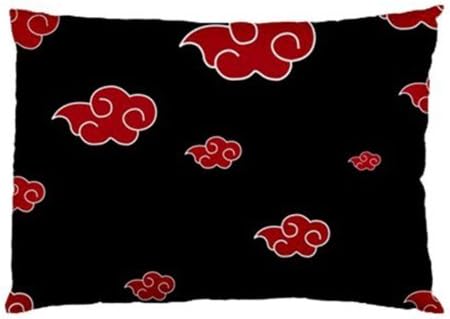 Odelette Harriet New Akatsuki Red Clouds Naruto Shippuden Anime Bedding Pillow Case Cover