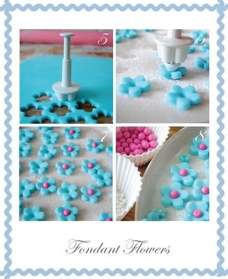 LIHAO Fondant Ausstecher 33 tlg Ausstechformen Auswerfer Stempel Tortendeko Kuchendekorationsset Backen - 2