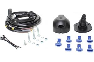 AC Faisceau Universel 7 Broches en Cuivre, PVC - Ensemble de Câbles Universel - Câble