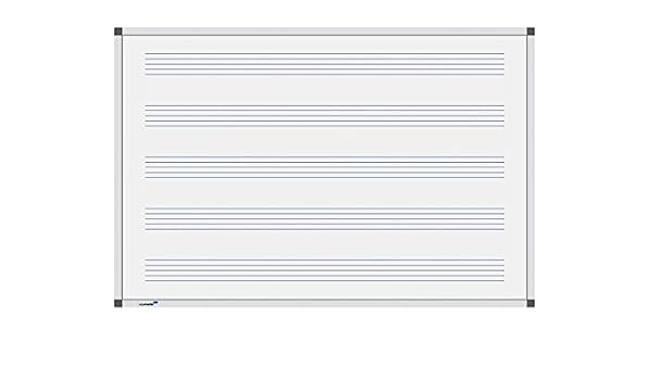 Legamaster 7 101963 Whiteboard Premium Notenlinien 150 X 100 Cm