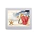 Produktbild NINI 8 Zoll High-Definition Ultradünne Elektronische Album, Digital Photo Frame Geschenk Video-Werbemaschine Human Induction,White