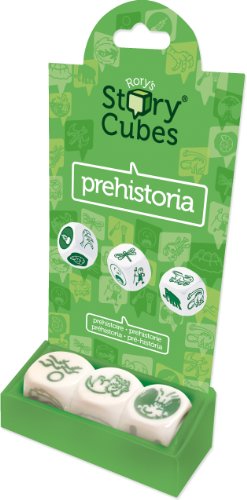 Asmodée - Story Cubes prehistoria, Juego de Dados, para 1 o más Jugadores (STO13AS)
