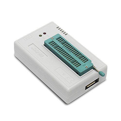 Signstek TL866II Plus Universal USB MiniPro EEPROM Flash BIOS Programador AVR GAL PIC SPI Soporte 40 Pin Blanco