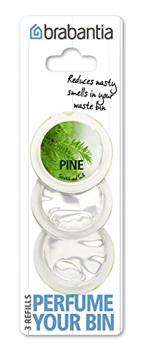 Preisvergleich Produktbild Brabantia 482069 Perfume Your Bin Nachfüllkapseln 3 Kapseln, Kiefernduft