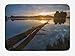 Produktbild JIEKEIO Driftwood Bath Mat, Natural Theme Landscape of Driftwood and Lake in Poland a Sunny Summer Day, Plush Bathroom Decor Mat with Non Slip Backing, 23.6 W X 15.7 W Inches, Blue Grey Yellow