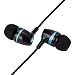 Produktbild Kopfhörer Wired Ohrhörer, 3,5 mm mit Mikrofon Bass Stereo In-Ear-Ohrhörer Kopfhörer Noise Cancelling Headset Ohrhörer für iPhone, iPad, Samsung, Galaxy, Android, Tablet, Laptop, (Blau)