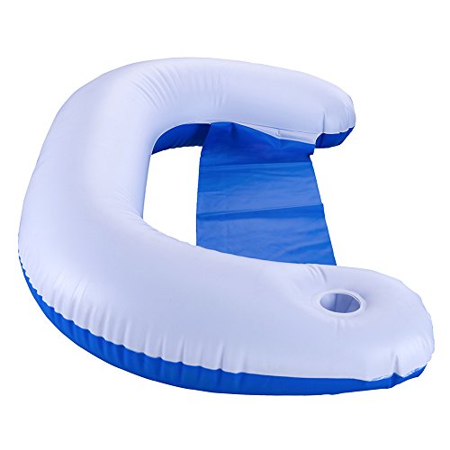 Kingmia Inflatable Playing Poker Table Chairs Set with Waterproof Cards Outdoor Swimming Pool Floats Toy for Summer Party Water Fun