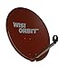 Price comparison product image Wisi OA36I Offset Antenne Sat-TV (35 dB) Red, 60 cm