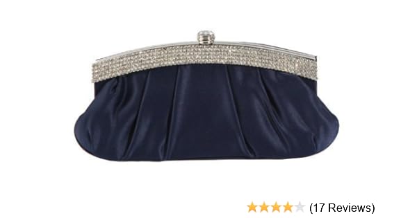 amazon navy blue clutch bags