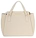 Produktbild Tru Trussardi Damen Henkeltasche Tote SAFFIANO Avorio 76BTS02-5