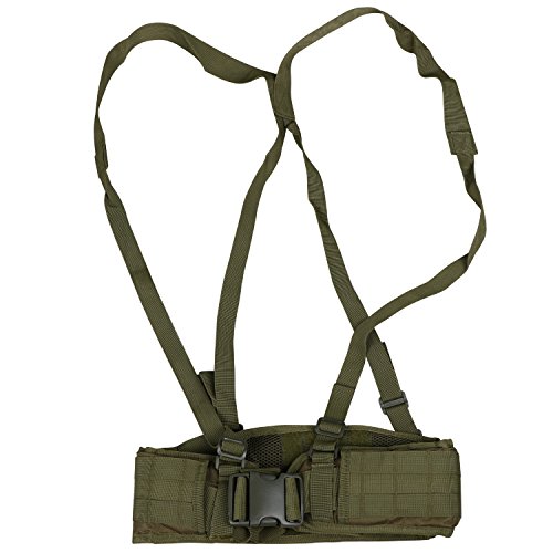 Preisvergleich Produktbild TRIXES High Performance Military grüner taktischer gepolsterter Kreuzgurt