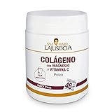 El colágeno con magnesio y vitamina C contribuye a la salud del tejido conectivo como la piel, cabello y uñas.