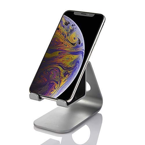 Preisvergleich Produktbild Jokitech Metall-Telefonhalter für Büro zu Hause Schreibtisch Gray