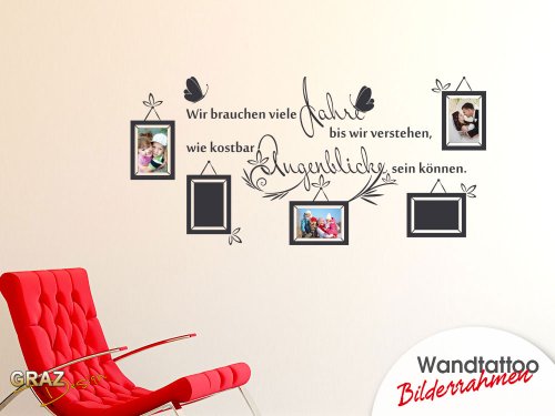 Graz Design 160027_57_070 Wandtattoo Fotorahmen Bilderrahmen Augenblicke - 2