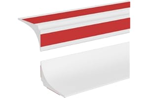 ZAYEJOD 2M Bande d'étanchéité Silicone Pliable Barrage d'eau Seuil de Douche Joint Douche Barriere de Douche Retenue d'eau Anti Débordement pour Salle de Bain Evier Cuisine, Blanc (Deux Côtés Adhésifs)