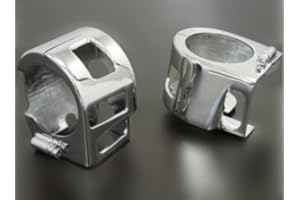 BHYSHOP Chrom Aluminium Cover für VN Vulcan 1500 1600 Classic Nomad New Vstar XVS 650 Classic Silverado