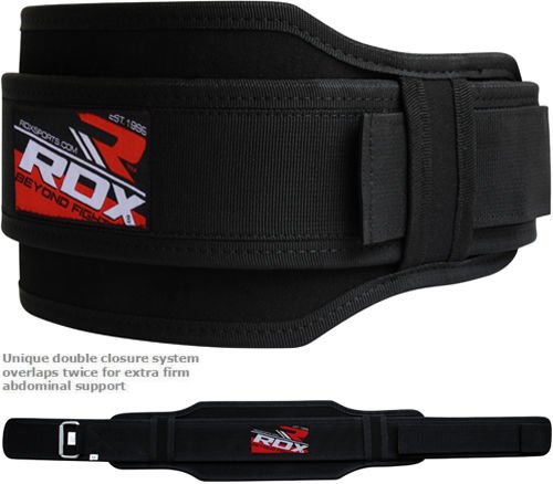 RDX Neopren Fitness Gewichthebergürtel Crossfit Gym Trainingsgürtel Bodybuilding Krafttraining - 5