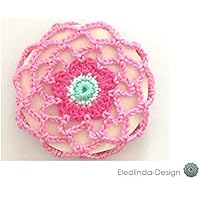 Duttnetz Haarnetz Knotennetz gehäkelt One Size Buncover für Ballett Volti Turnen