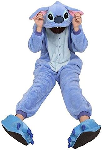 WOWCOS Unisex Adult Pikachu Onesie Cosplay Costume Pajamas Animal Kigurumi Halloween Xmas Gift