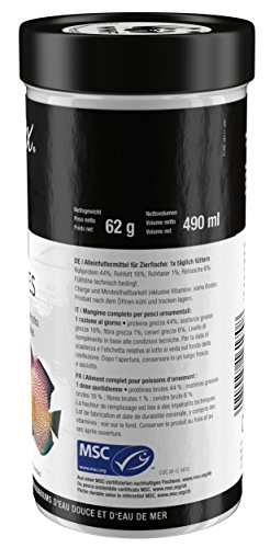 Söll 16170 Organix Power Flakes – Hauptfutter für Zierfische – Flocken – 490 ml - 4