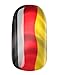 Produktbild Nagelfolien/Deutschland - selbstklebend mit individuellen Designs by Glamstripes- made in Germany. 12 Nail Wraps äußerst strapazierfähig mit langer Haltedauer