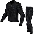 Speed MaxX BODY ARMOUR CE MOTORBIKE/MOTORCYCLE/MOTOCROSS SKIING SKATING SNOW BOARD IMPACT PADDED SPINE GUARD PROTECTIVE SUIT (XS)