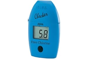 COMBO! Hanna Instruments HI701 Checker HC Colorímetro de mano para cloro libre Plus (1) HI 701-25 (25 pruebas adicionales)