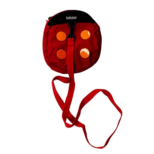 Bebamour Ladybird Baby Backpack Reins Safety Harness