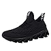 Produktbild BIKETAFUWY Laufschuhe Herren Weiß Sneaker Freizeit Atmungsaktive Fitness Air Laufschuhe Hiking Walking Belüftung Rutschfeste Flache Schuhe