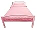 Pink Toddler Bed 7 Pc Set Inc Mattress & Bedding
