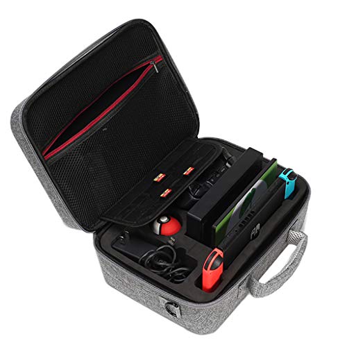 Preisvergleich Produktbild perfk Umhängetasche Tragetasche Handtasche Aufbewahrung Koffer Tasche Zubehör für Videospiele Grau