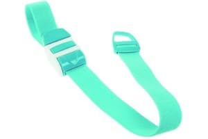 Kimetec Profi-Venenstauungsschlauch, Mint, PVC, 1 Stück (1er Pack), 2E+1 bar, 1 mm Wandstärke, für Krankenhaus-Einsatz und Notfallversorgung