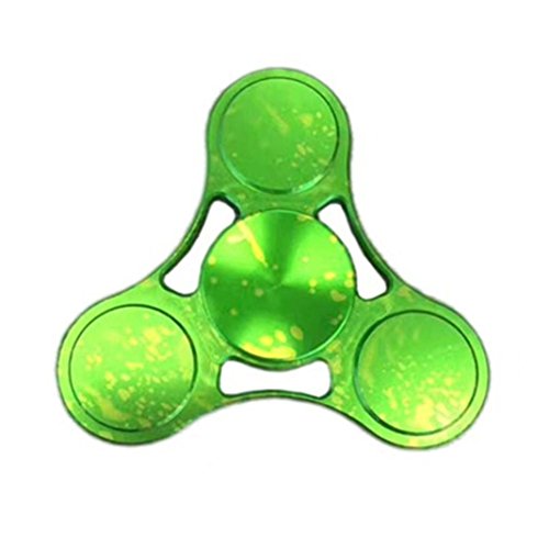 Hand Spinner,Omiky EDC Tri Fidget Spinner Finger Toy for ADD ADHD Anxiety Autism Suffers (Green) Hand Spinner,Omiky EDC Tri Fidget Spinner Finger Toy for ADD ADHD Anxiety Autism Suffers (Green)