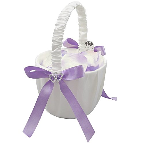 1x Streukörbchen Hochzeit EinsSein® Amore flieder Blumenkinder Hochzeit